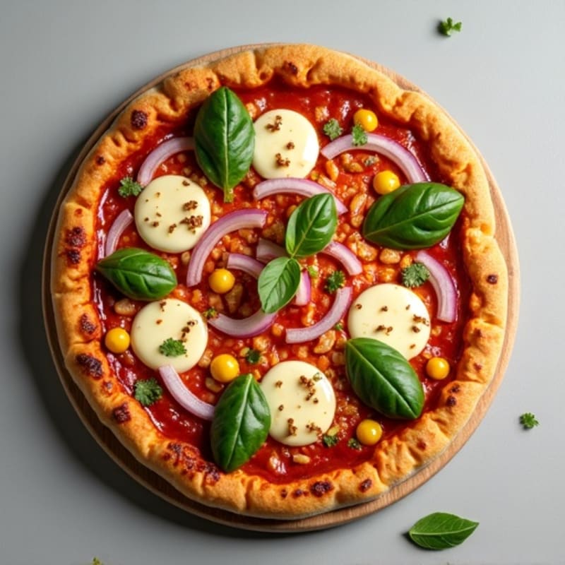 Healthy High-Protein BBQ Chicken Pizza