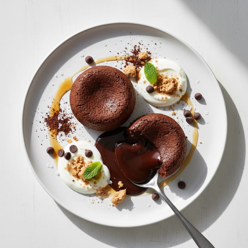 Gooey Chocolate Lava Cakes