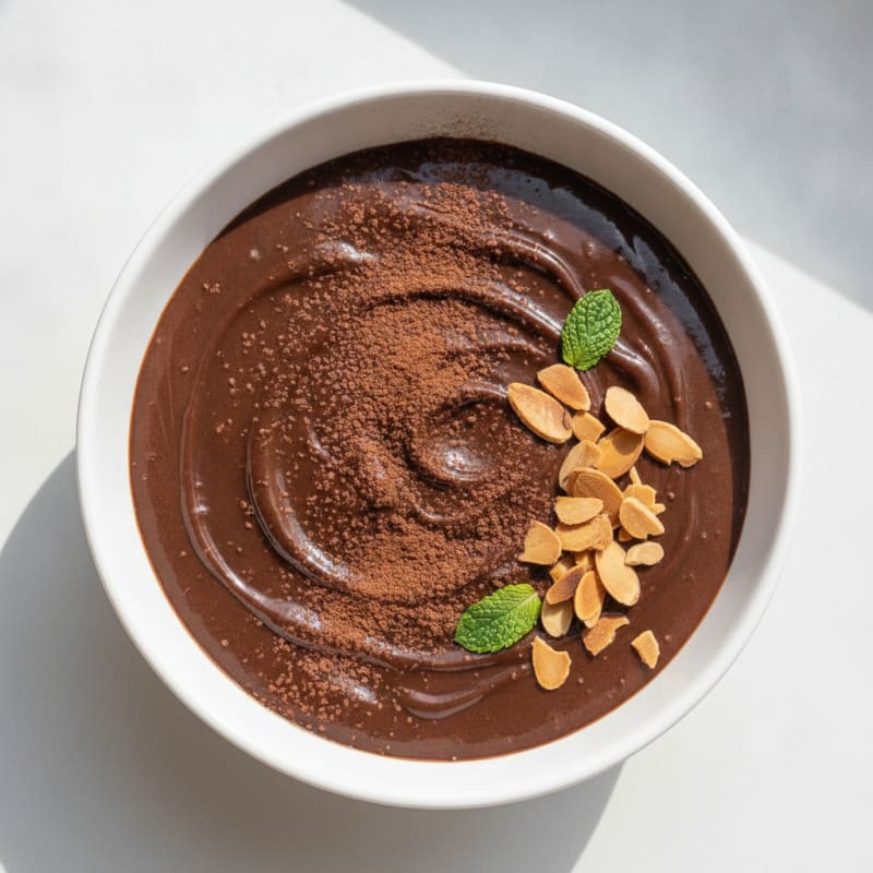 Silky Chocolate Protein Pudding