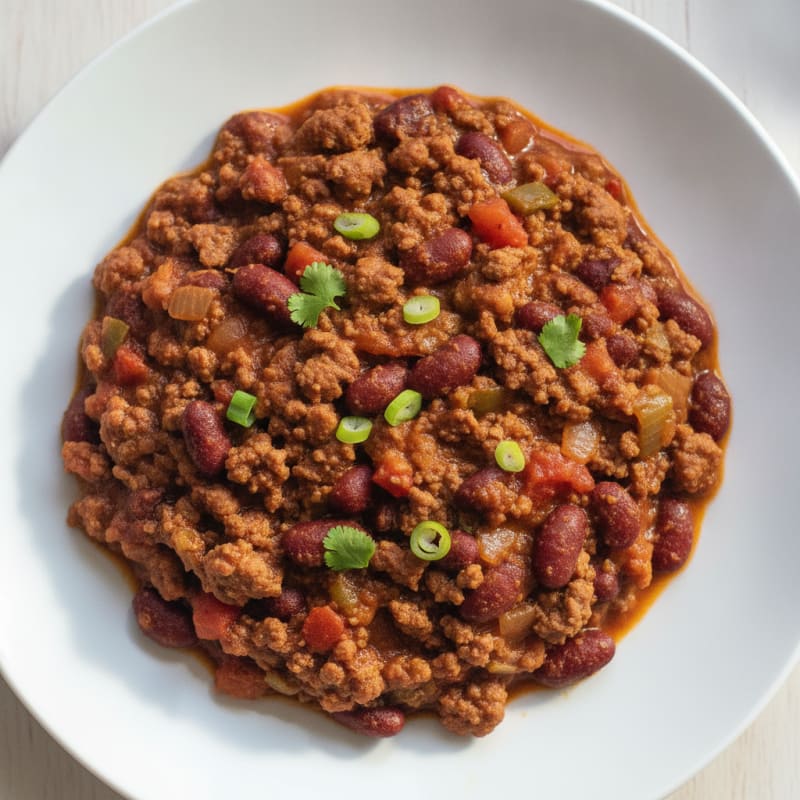 Hearty Slow Cooker Beef Chili