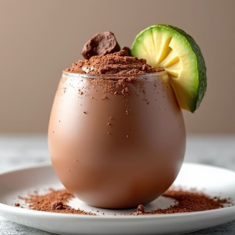 Protein Chocolate Mousse with Egg Whites