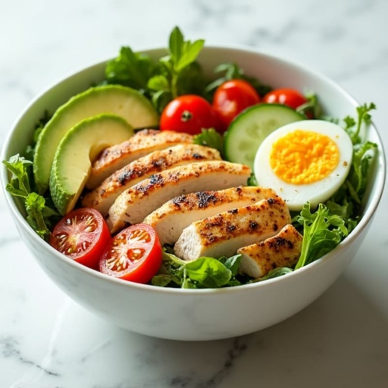 Crisp Avocado Salad Bowl