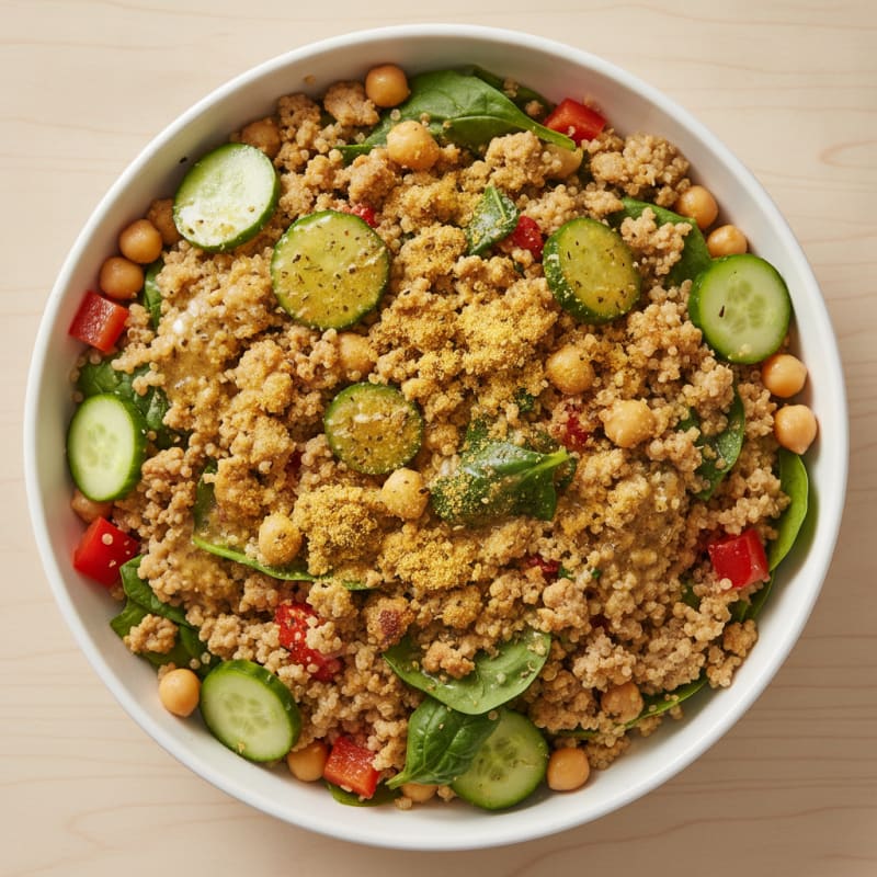 Lean Turkey and Quinoa Power Bowl