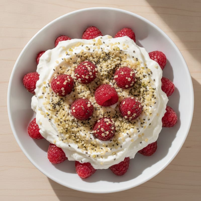 Creamy Greek Yogurt Protein Parfait with Berries