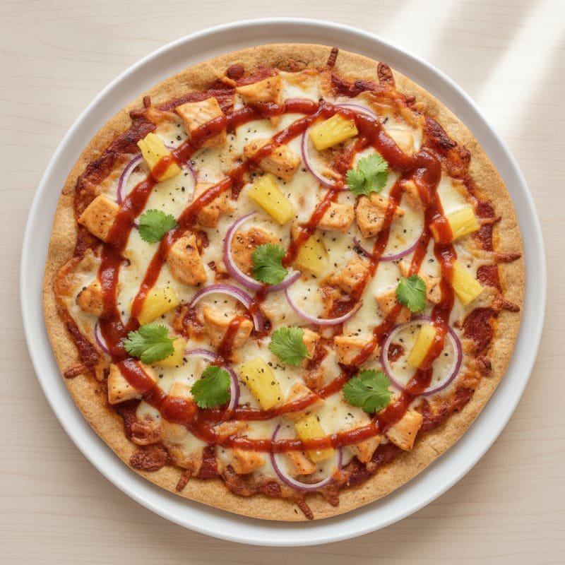 Hawaiian BBQ Chicken Pizza
