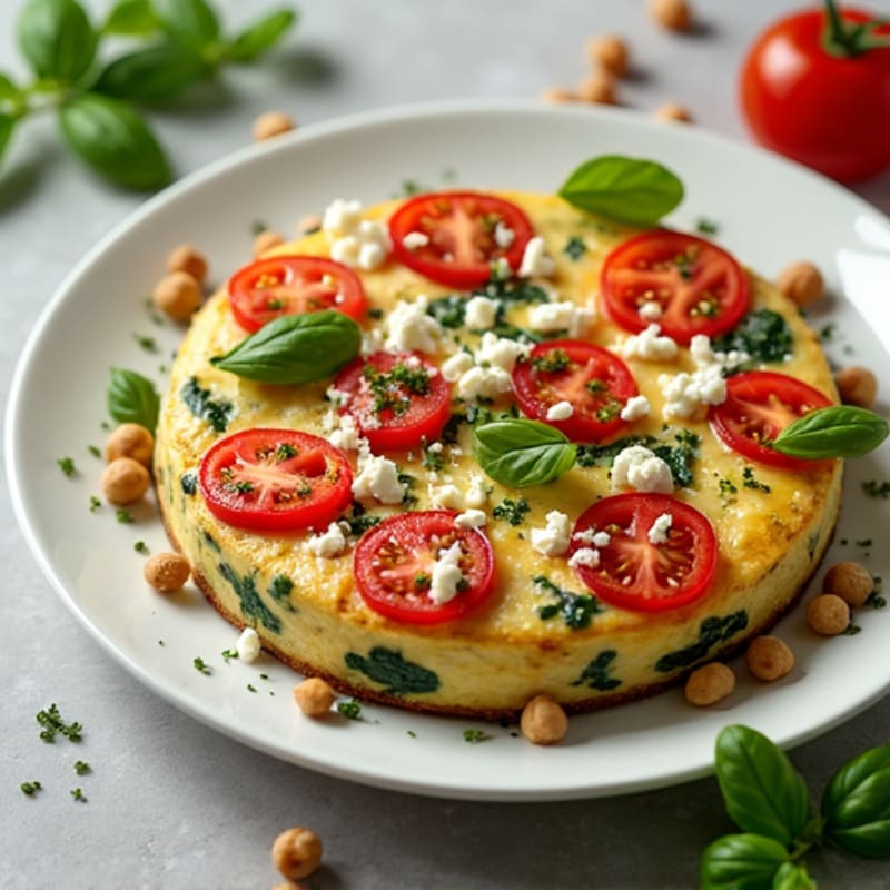 Fluffy Mediterranean Herb Frittata