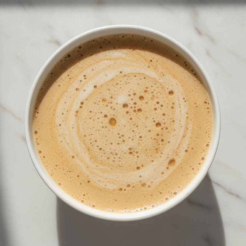 Vanilla Collagen Coffee with Milk