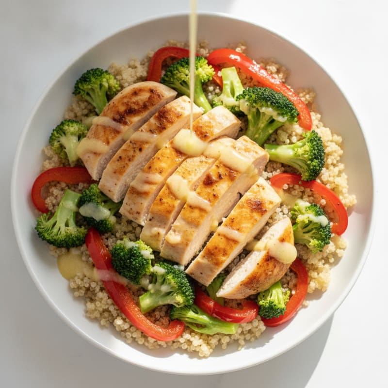 Chicken and Veggie Power Bowl