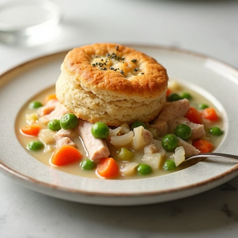 Creamy Herb-Roasted Turkey Pot Pie