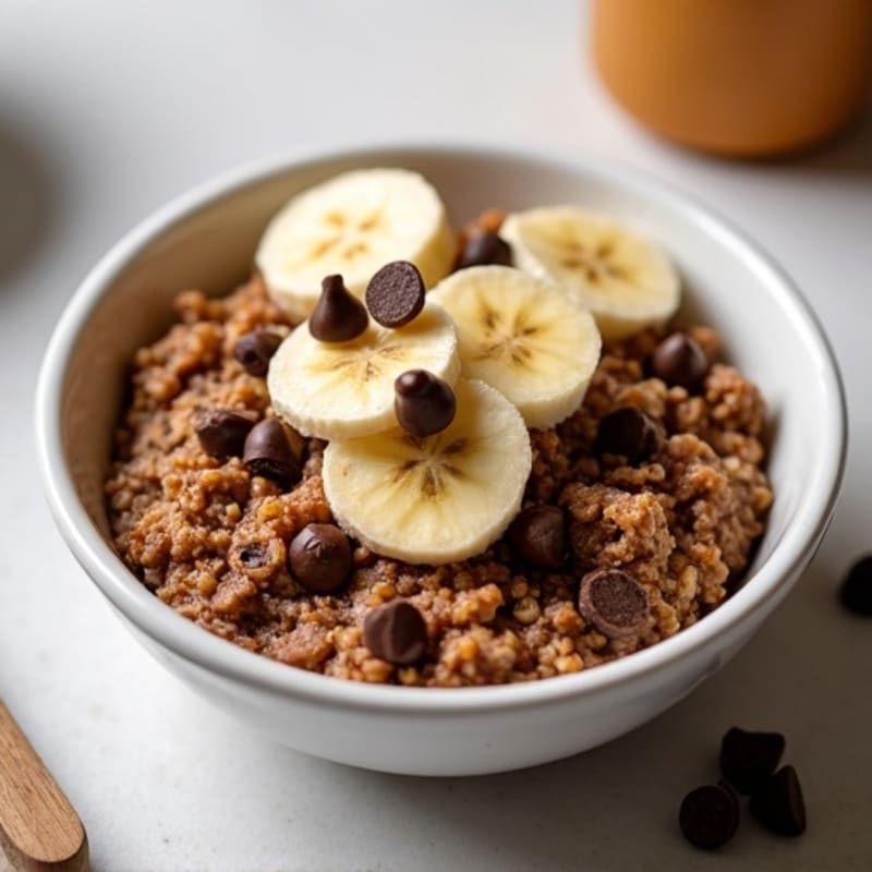 Protein-Rich Chocolate Chip Baked Oatmeal