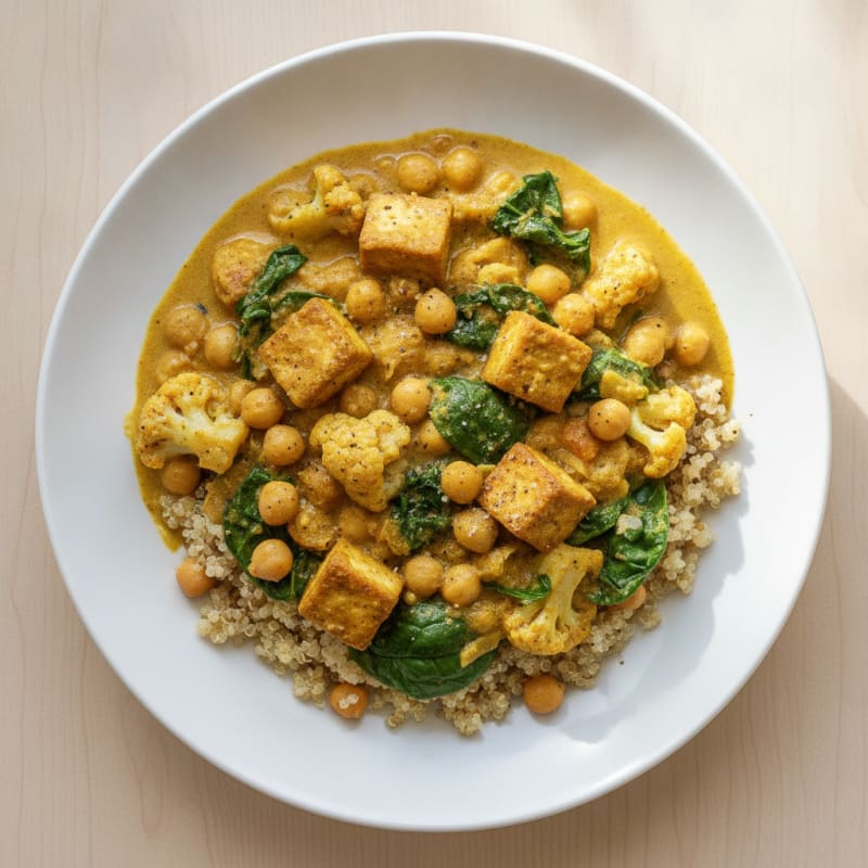 Hearty Chickpea and Vegetable Curry