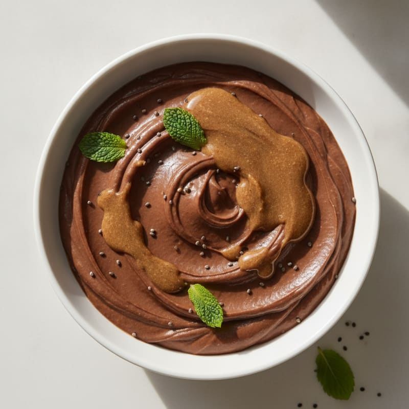 Silky Chocolate Protein Pudding