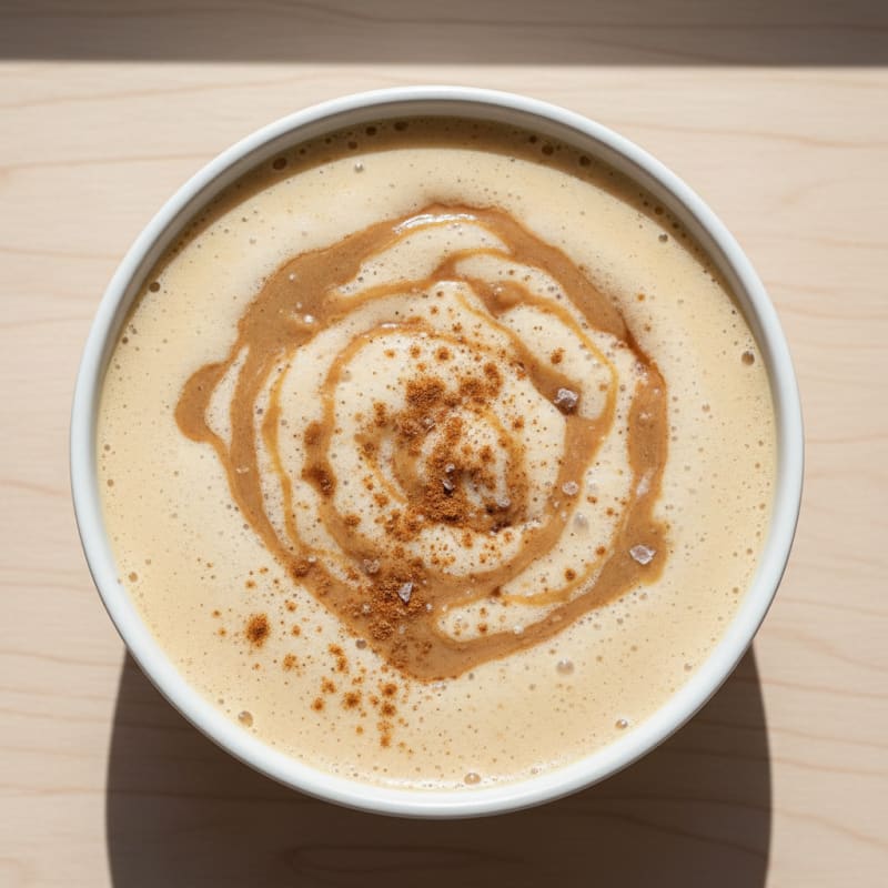 Creamy Vanilla Protein Latte