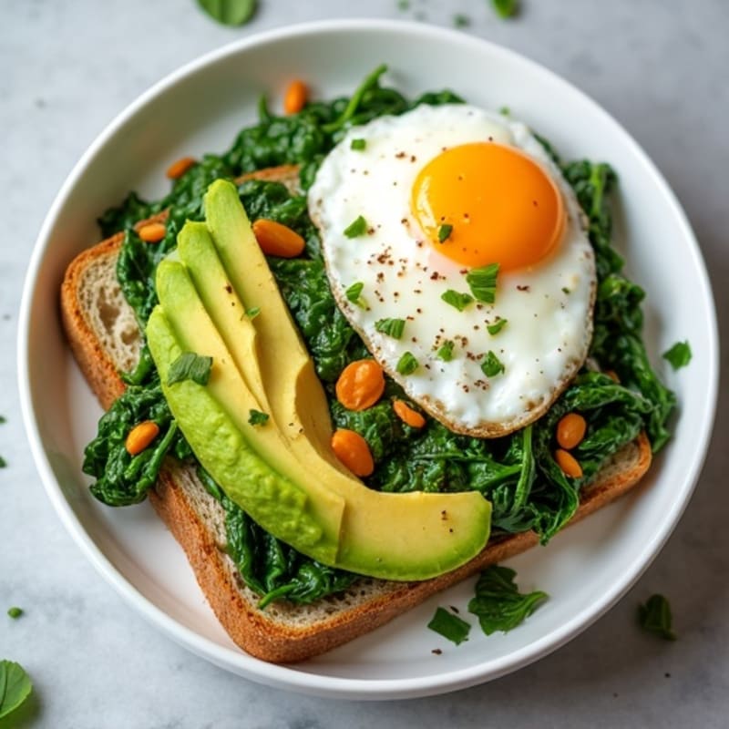 Protein-Packed Spinach and Egg White Scramble
