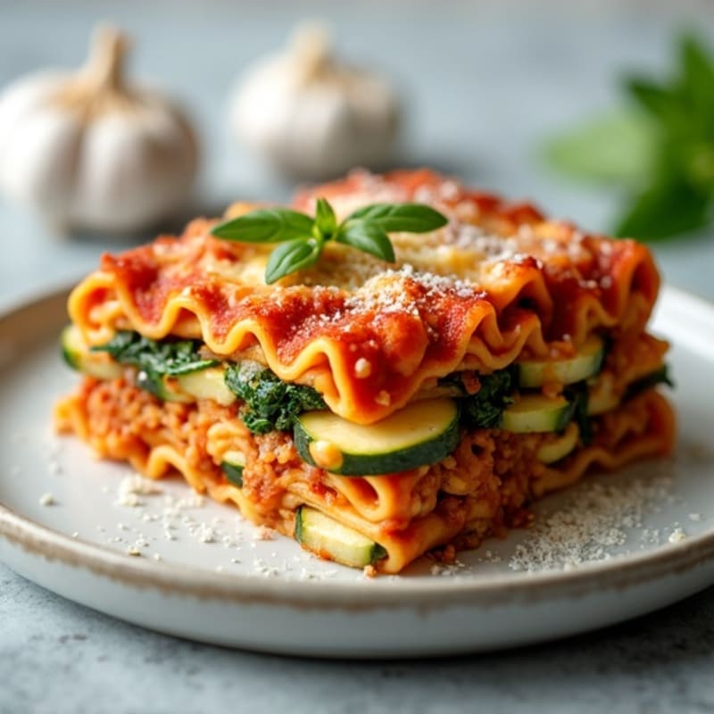 Hearty Baked Vegetable Lasagna