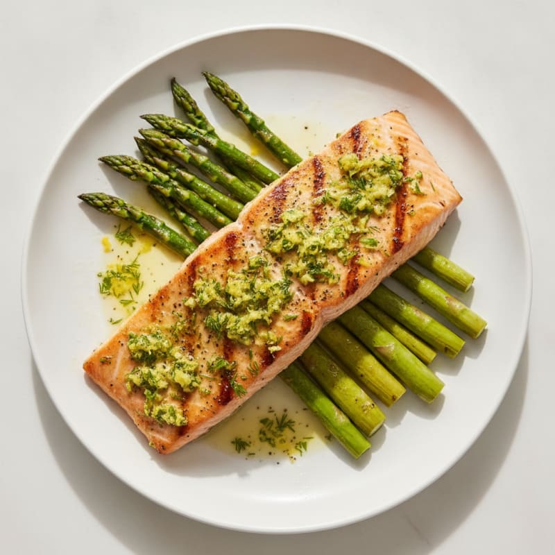 Lemon Herb Grilled Salmon