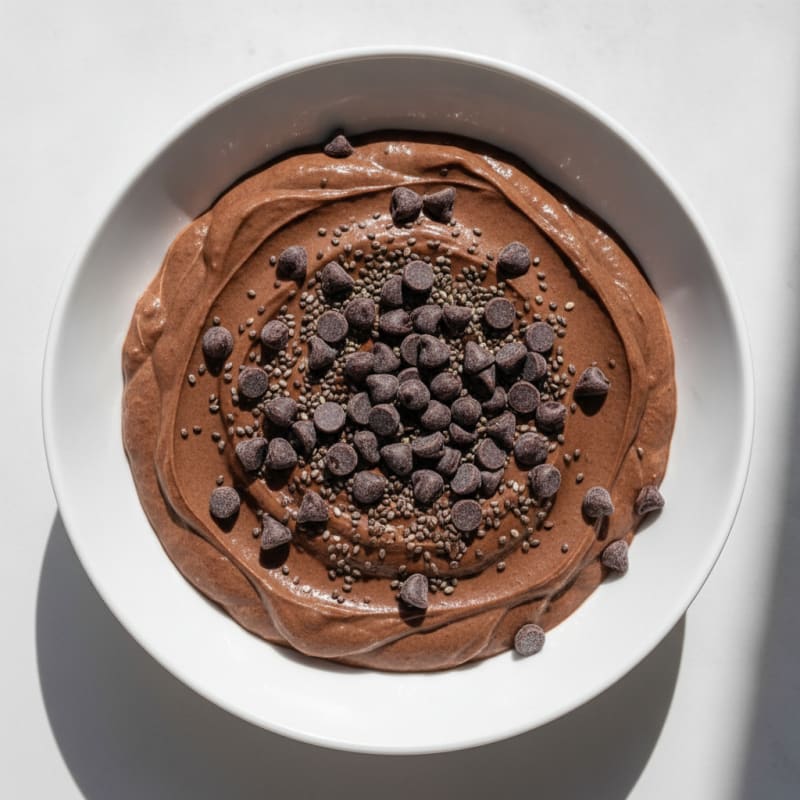 Silky Chocolate Protein Pudding