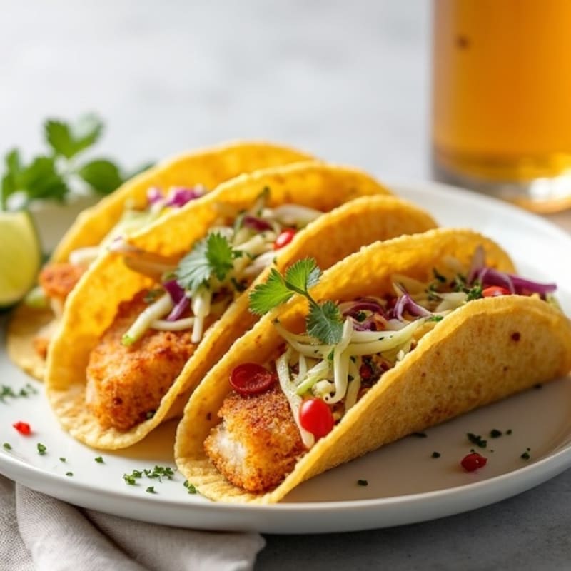 Baked Crispy Fish Tacos