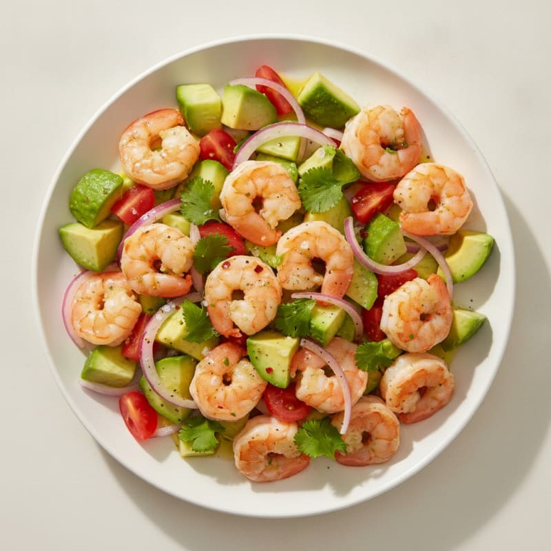 Citrus-Marinated Shrimp and Avocado Ceviche