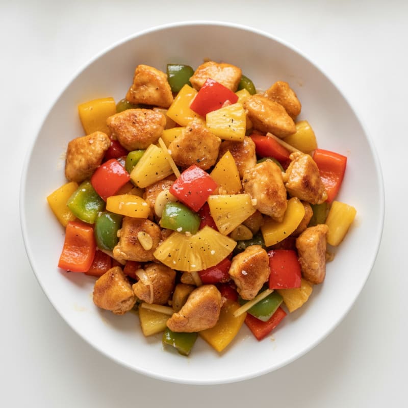 Sweet and Sour Chicken Stir-Fry