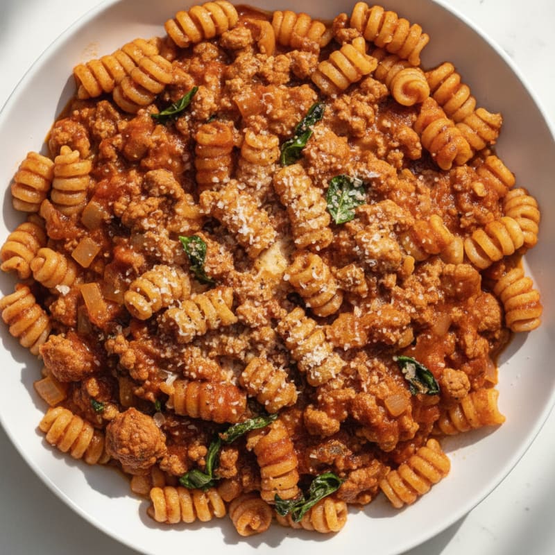 Slow-Simmered Tomato Basil Pasta Sauce