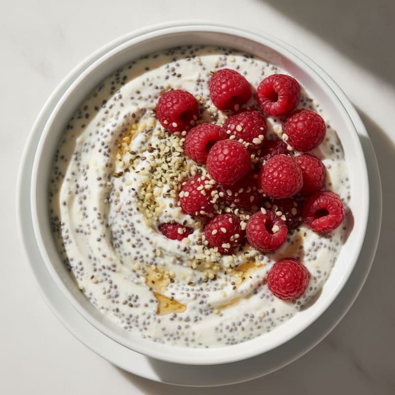 Greek Yogurt Chia Seed Pudding