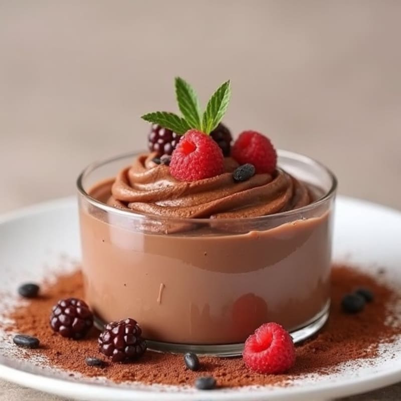 High-Protein Creamy Chocolate Mousse