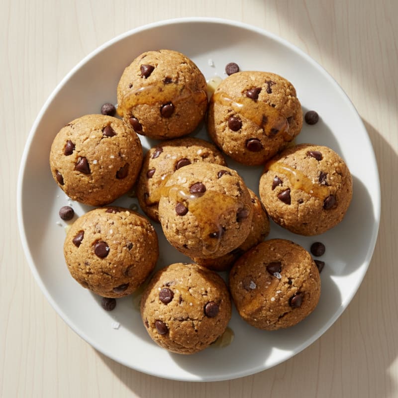 No-Bake Chocolate Chip Protein Bites