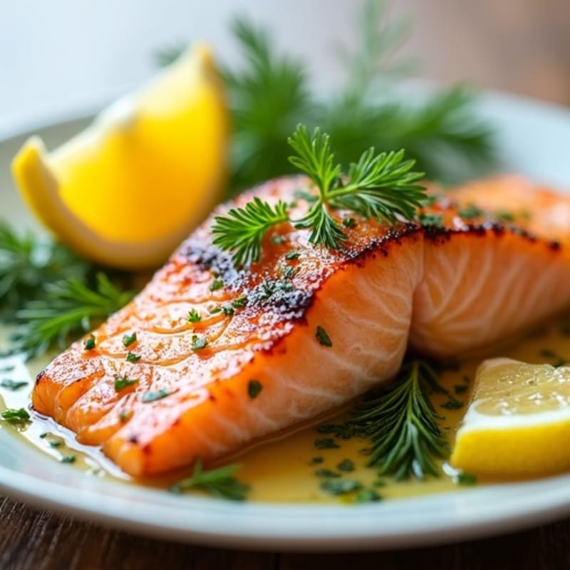 Citrus-Herb Grilled Salmon with Fresh Herbs