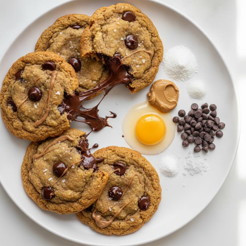 High-Protein Chocolate Chip Breakfast Cookies