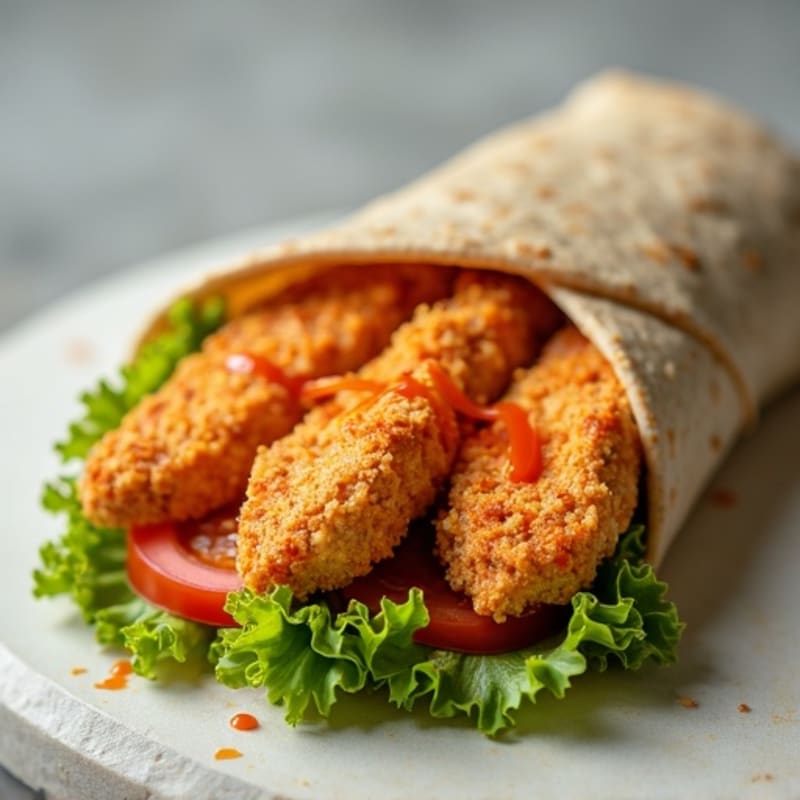 Crispy Buffalo Chicken Wrap