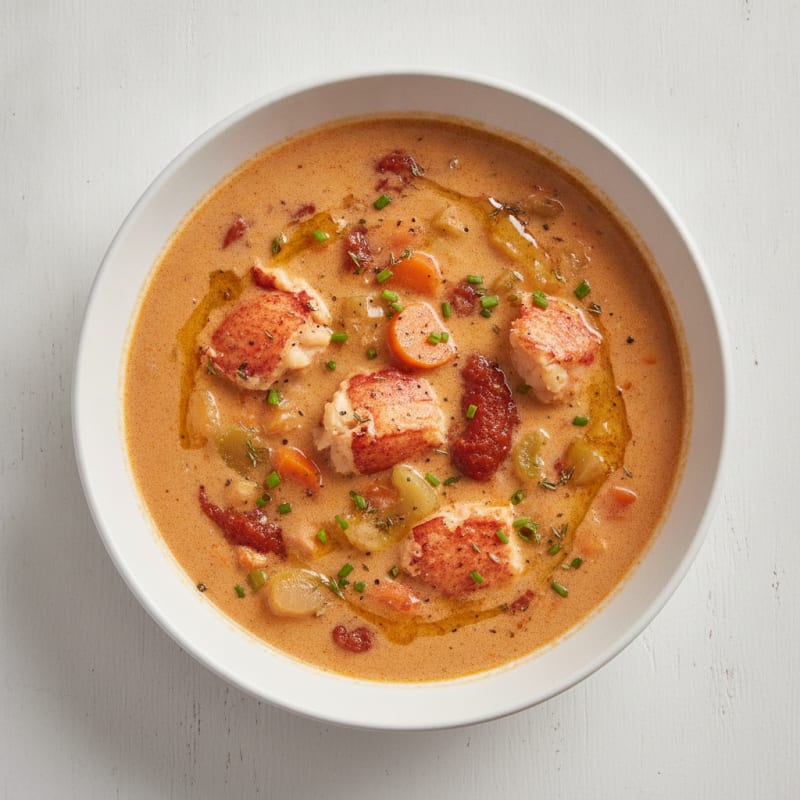 Buttery Lobster Bisque