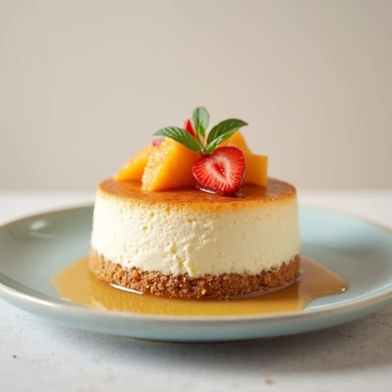 Creamy Greek Yogurt Protein Cheesecake