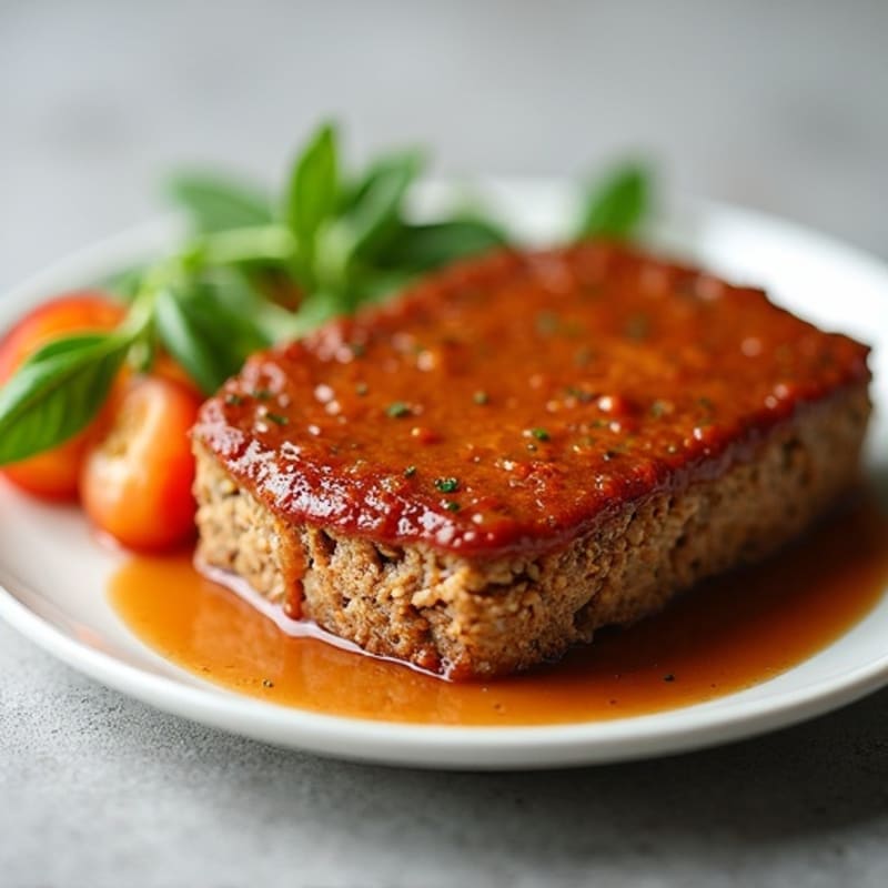 Lean Meatloaf with Savory Gravy