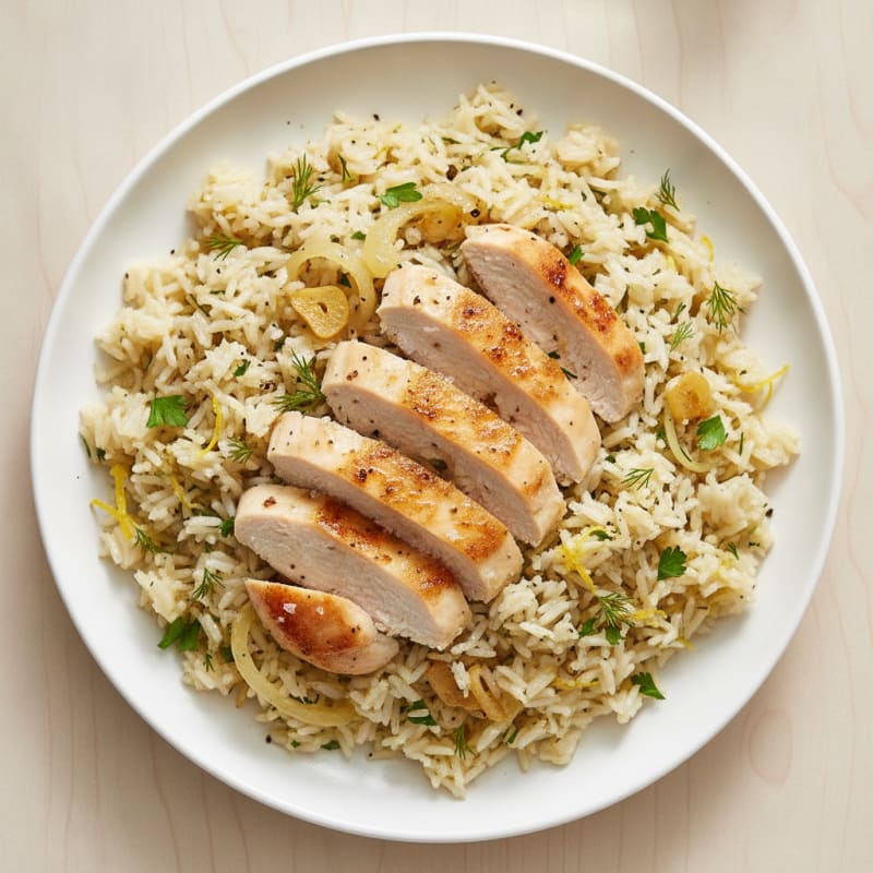 Lemon Herb Rice Pilaf