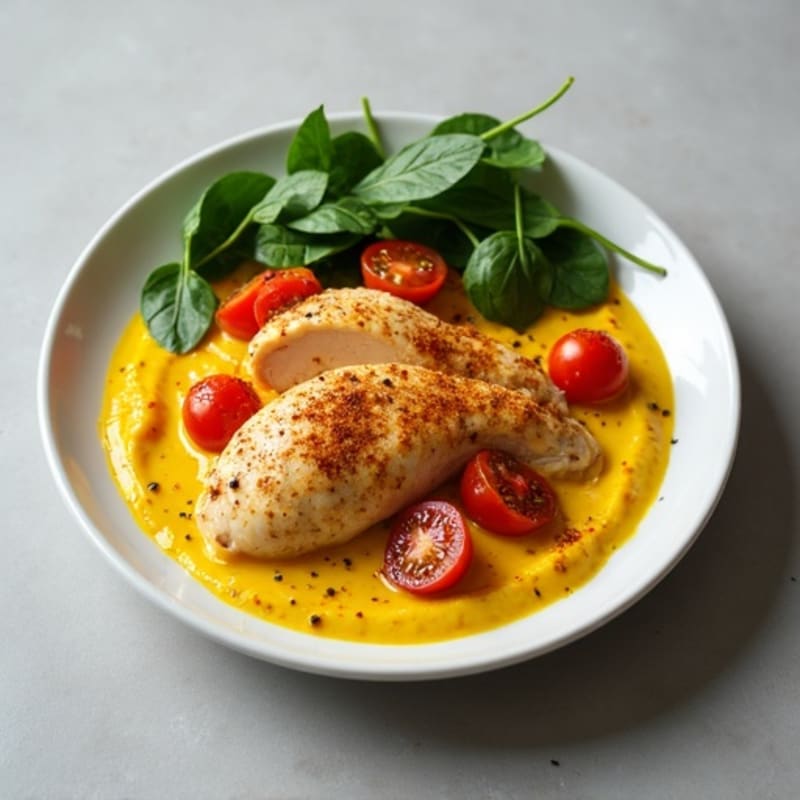 Spiced Coconut Cream Chicken