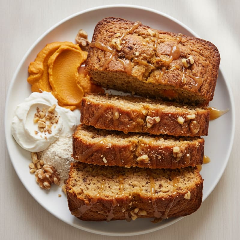 Pumpkin Banana Harvest Loaf