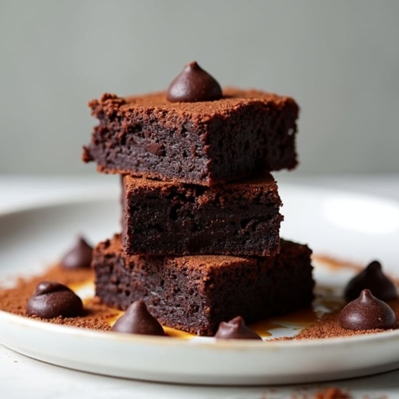 Fudgy Black Bean Brownies