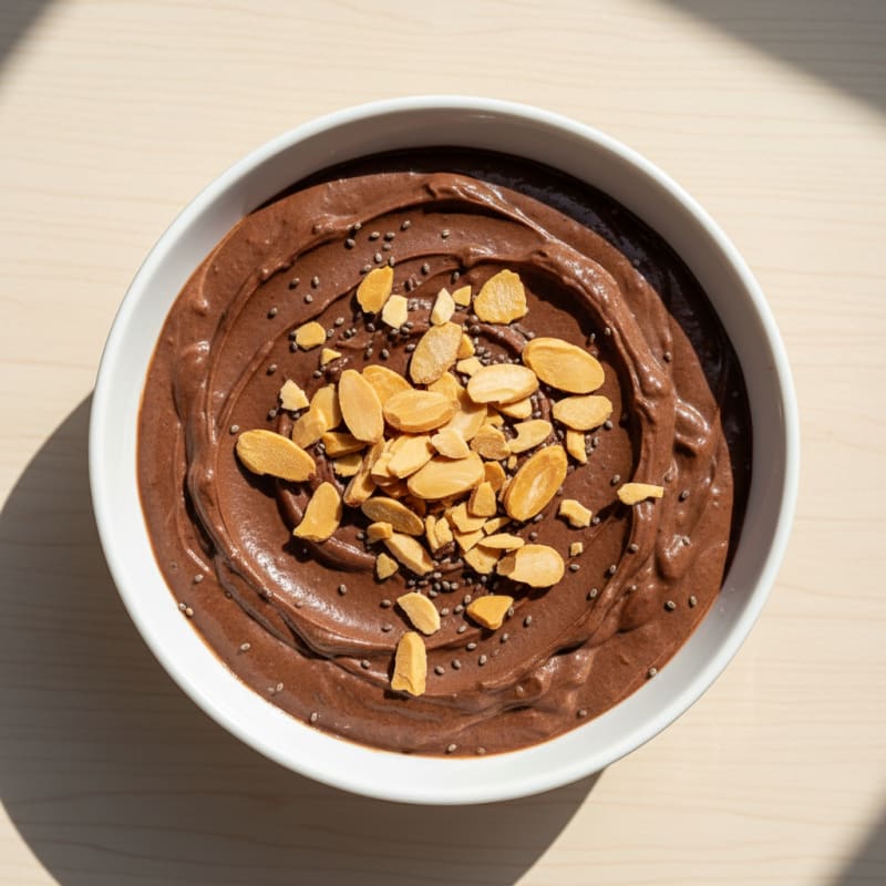 Silky Chocolate Greek Yogurt Protein Pudding