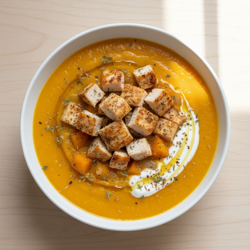 Creamy Roasted Butternut Squash Soup