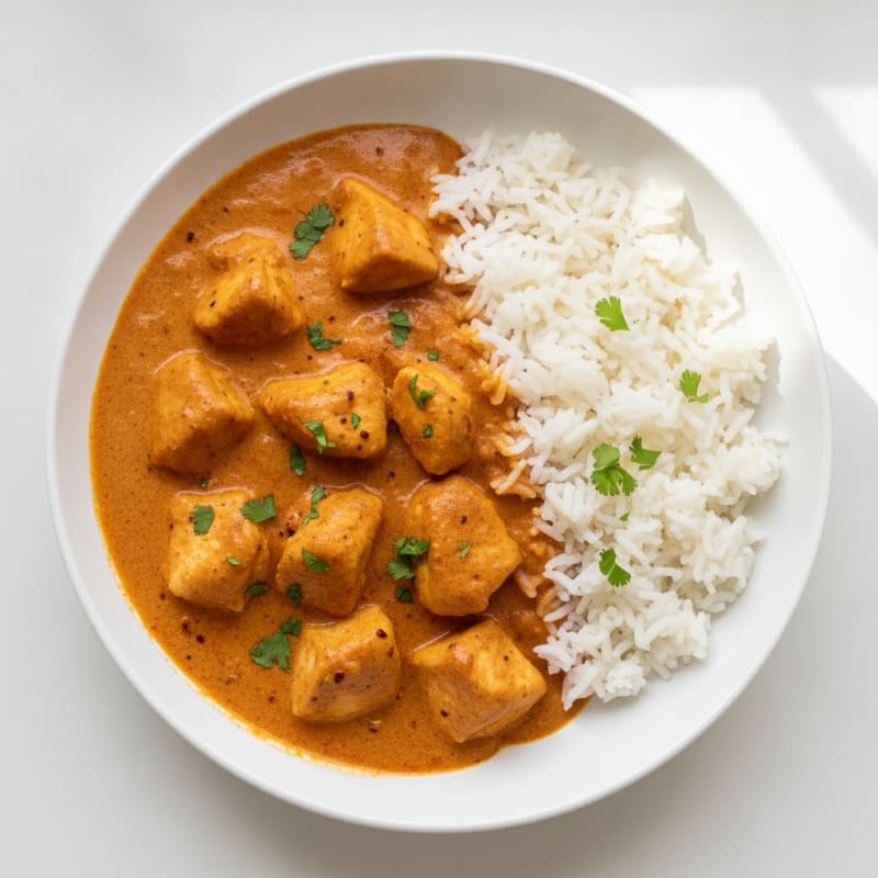 Classic Butter Chicken with Basmati Rice