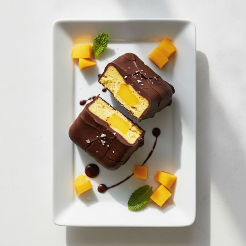 Mango Greek Yogurt Chocolate Dipped Bar