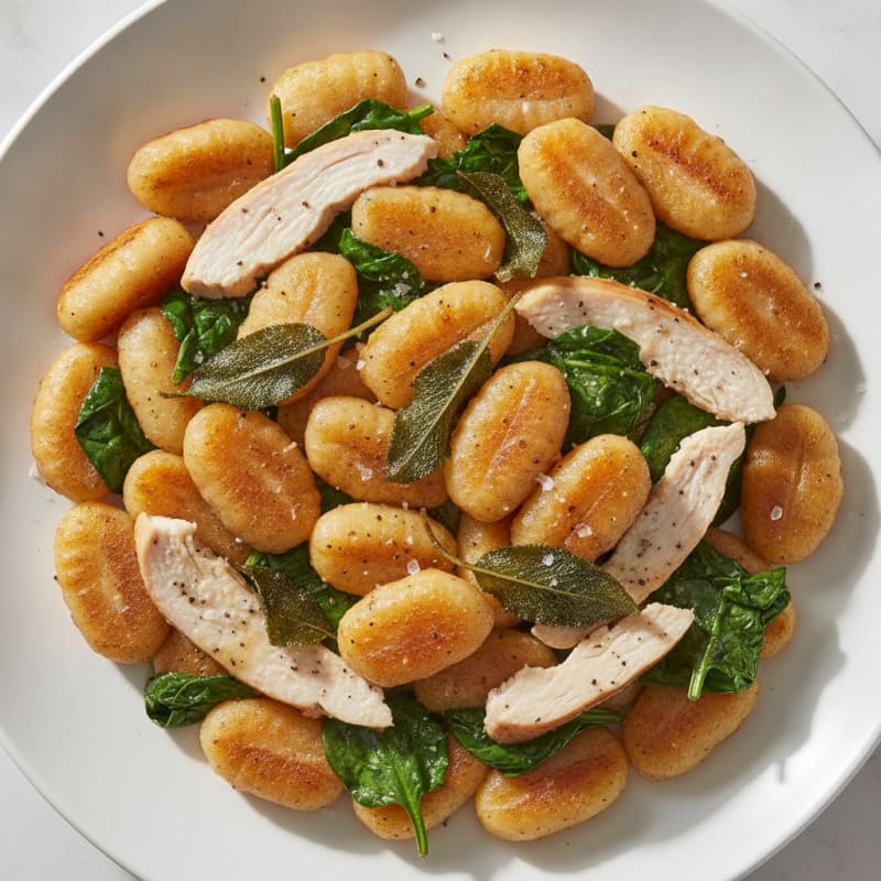 Ricotta Gnocchi with Sage Butter Sauce