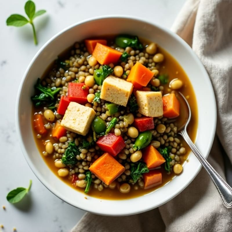 Hearty Lentil Vegetable Stew