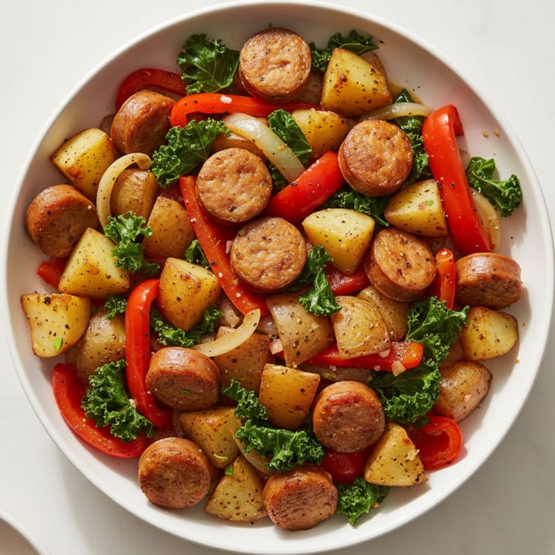 Andouille Sausage and Potato Skillet