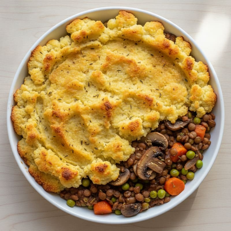 Lentil and Vegetable Shepherd's Pie