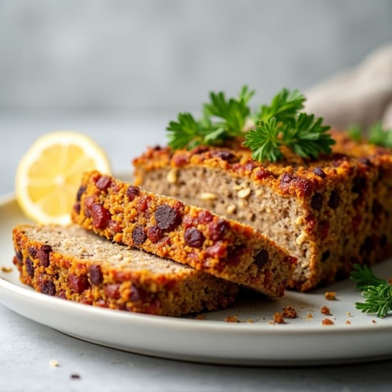 Herb-Crusted Turkey Quinoa Meatloaf