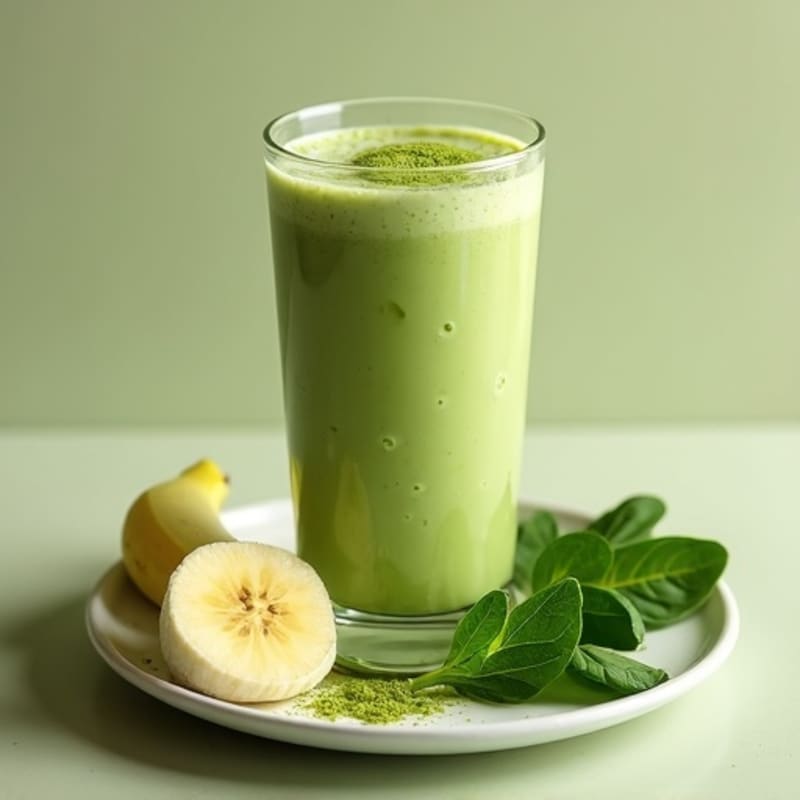 Creamy Protein-Packed Matcha Green Tea Smoothie