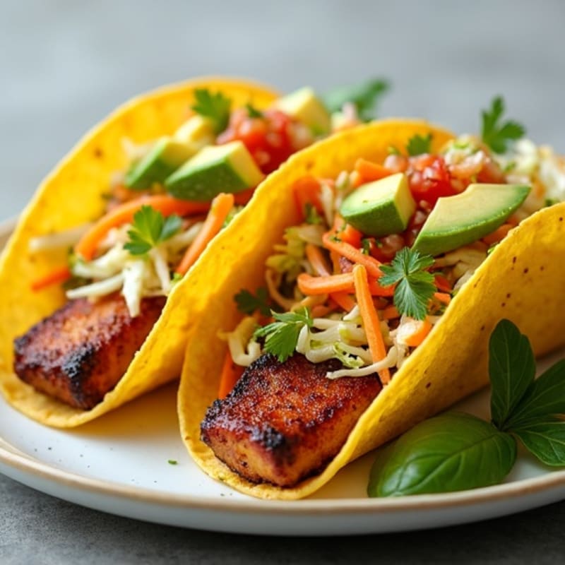 Crispy Slow-Cooked Pork Tacos with Fresh Slaw