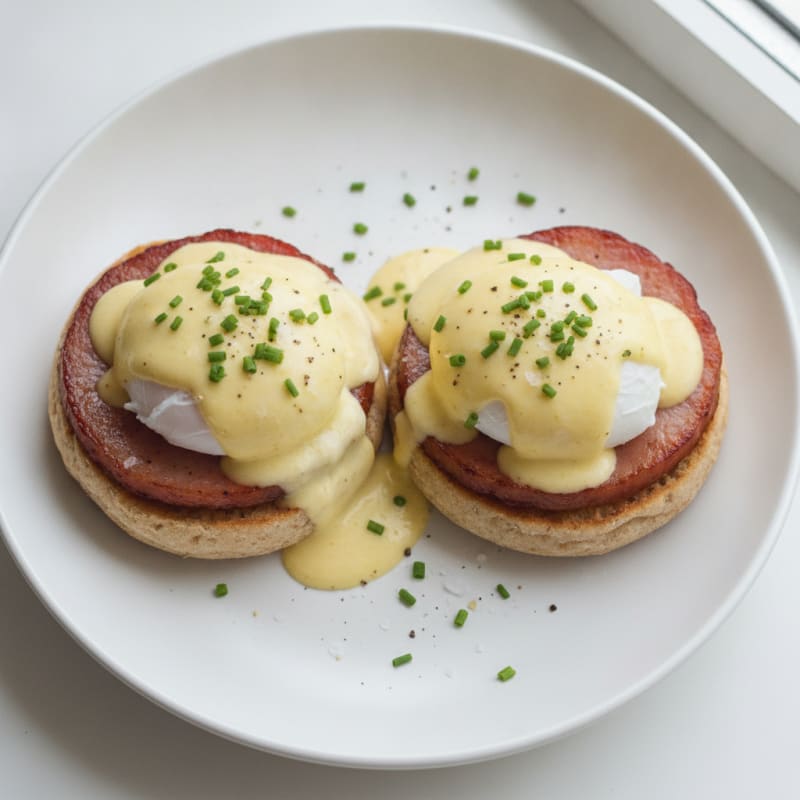 Classic Eggs Benedict with Hollandaise